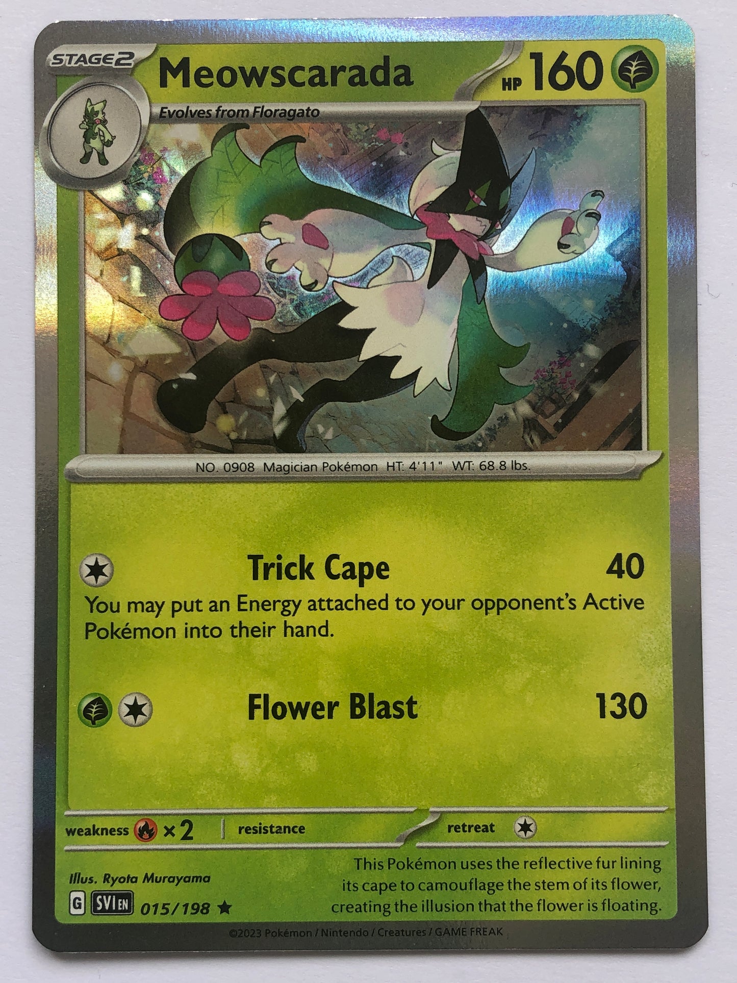 015 - Meowscarada - Holo
