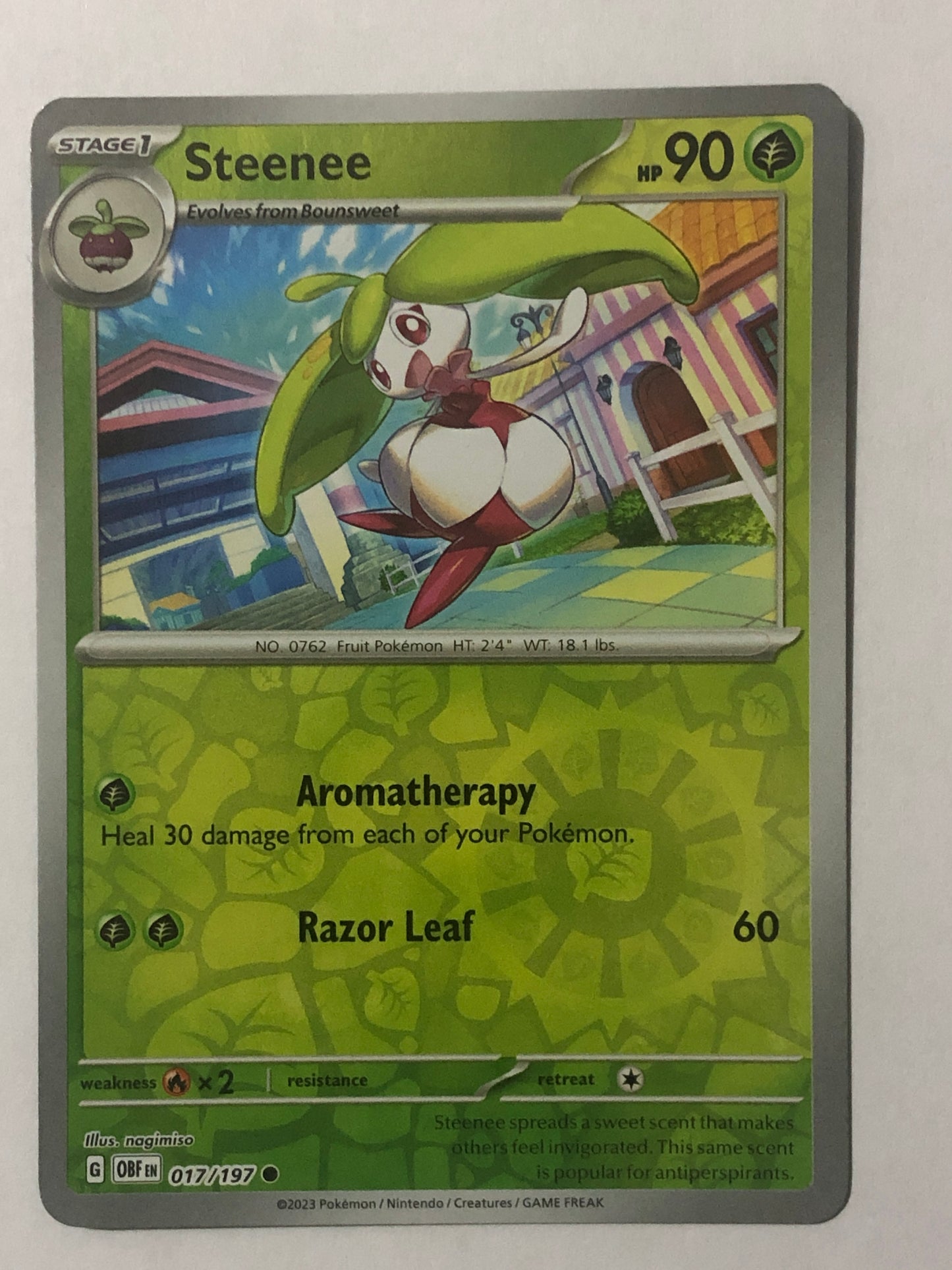 017 - Steenee - Reverse Holo