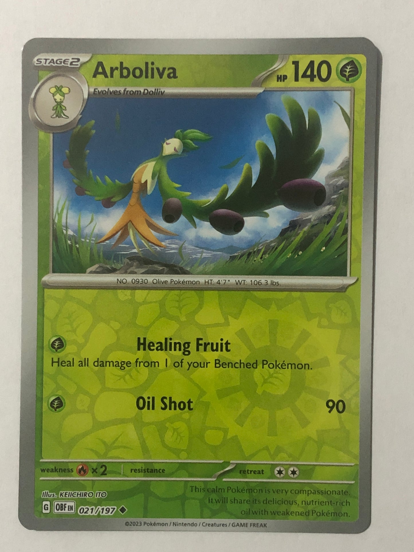 021 - Arboliva - Reverse Holo