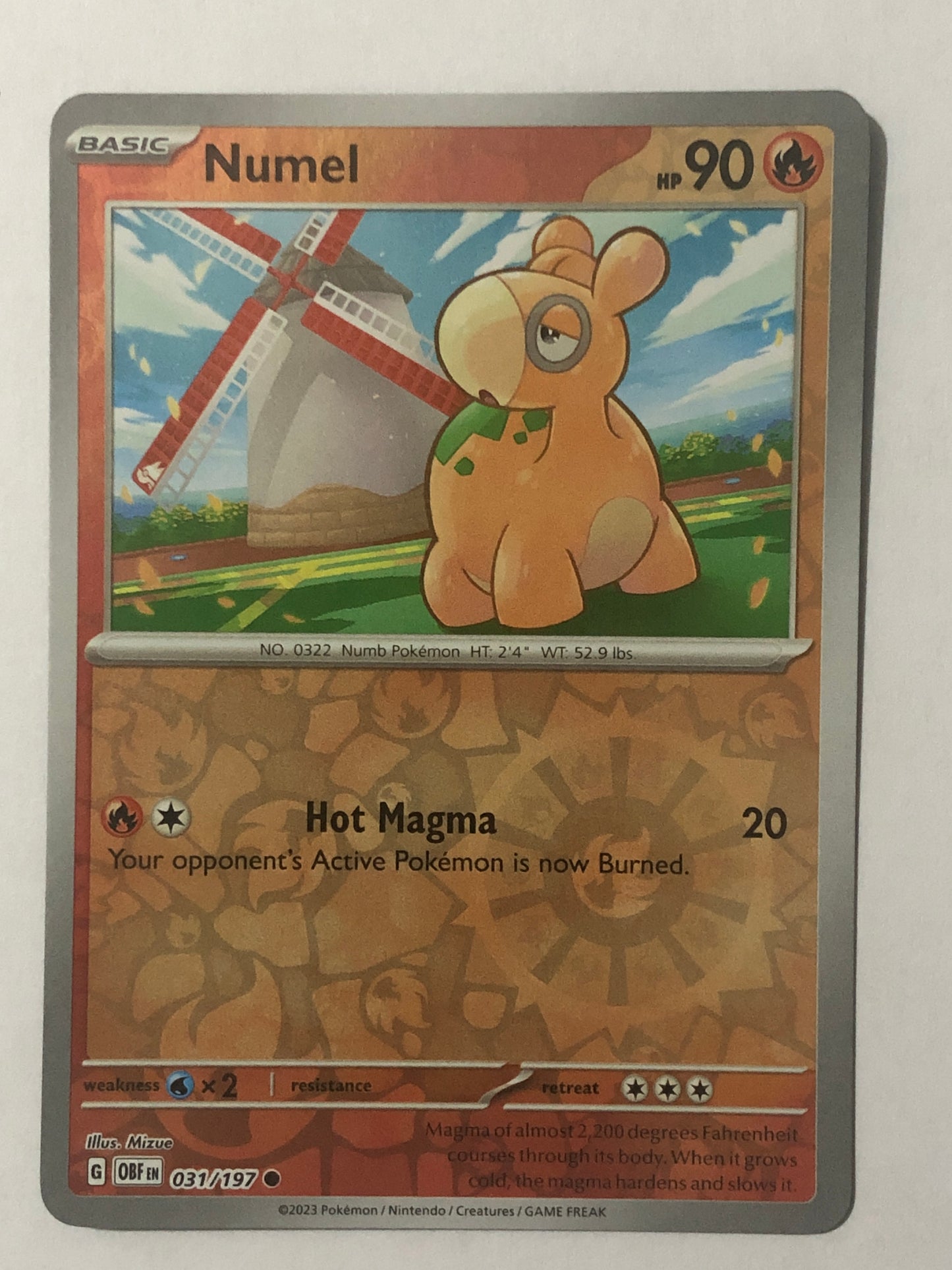 031 - Numel - Reverse Holo