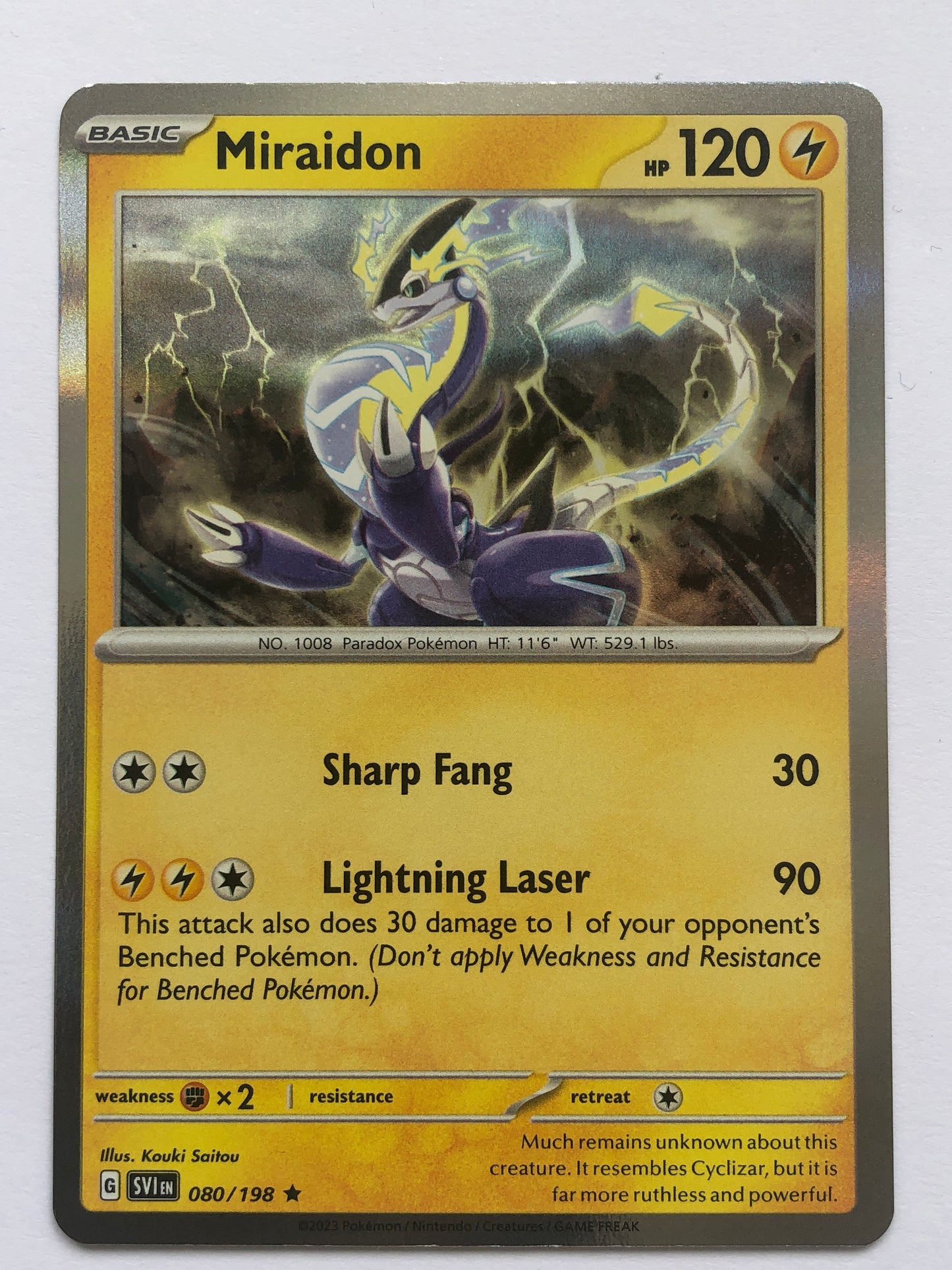 080 - Miraidon - Holo