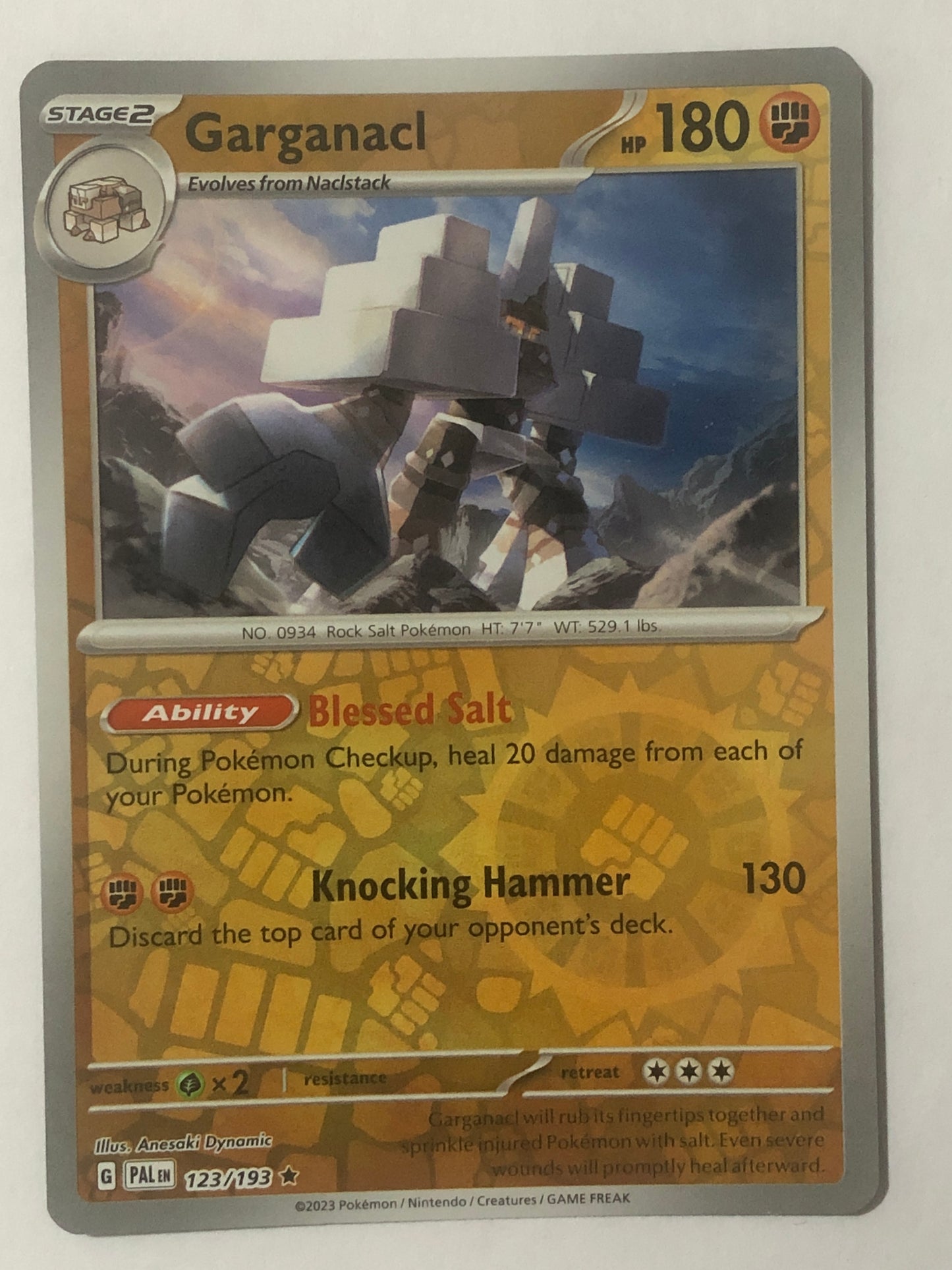 123 - Garganacl - Reverse Holo