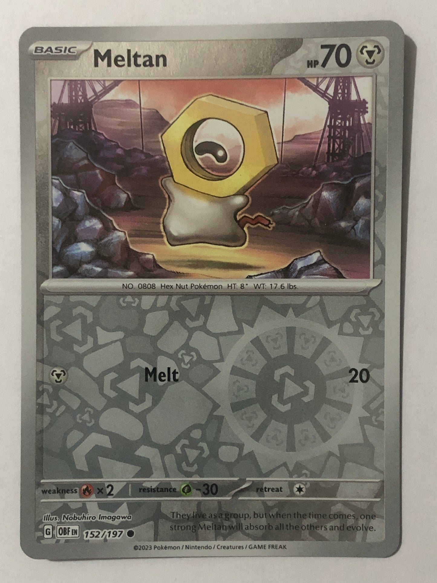 152 - Meltan - Reverse Holo