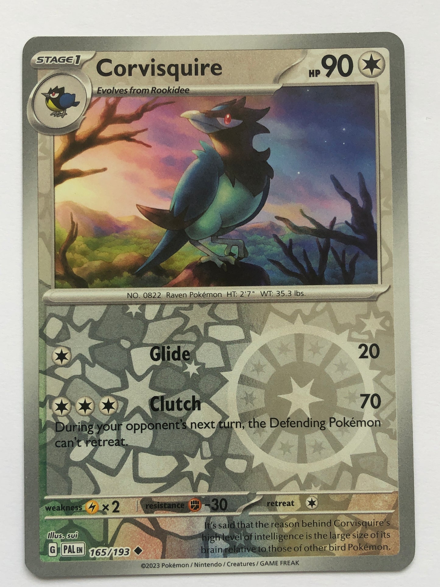 165 - Corvisquire - Reverse Holo