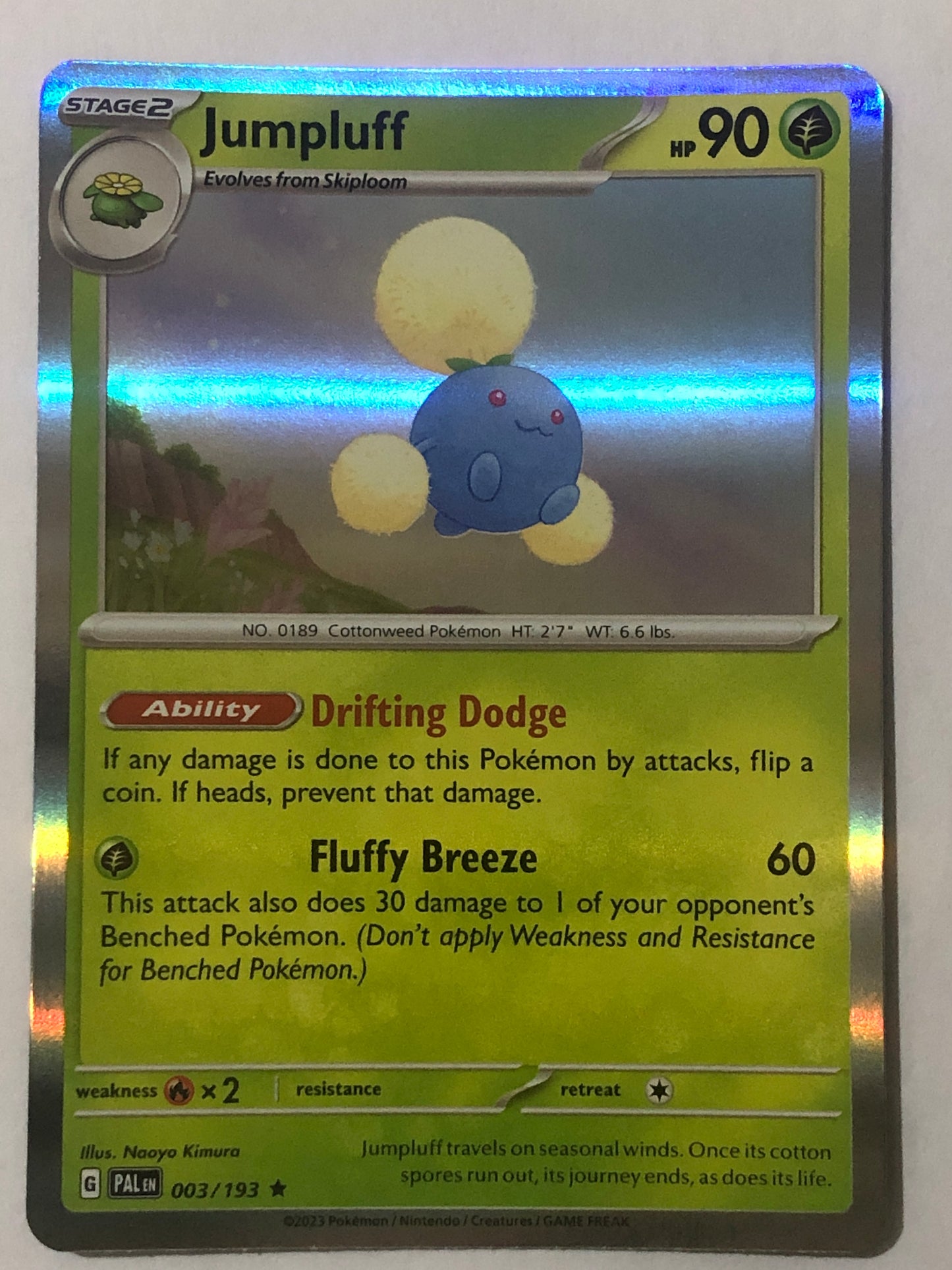 003 - Jumpluff - Holo