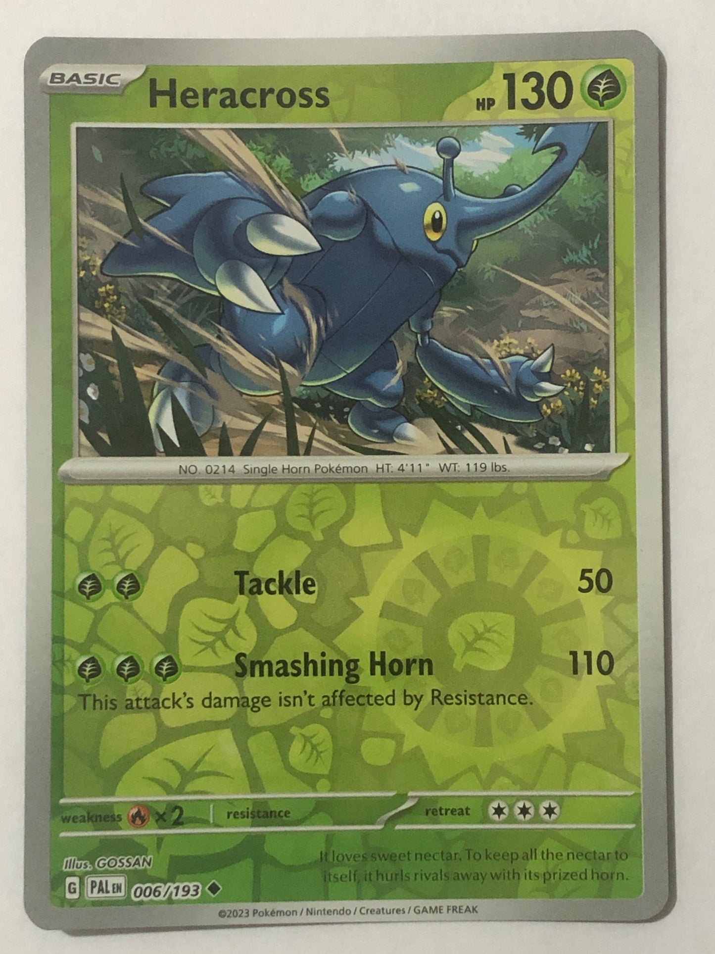 006 - Heracross - Reverse Holo
