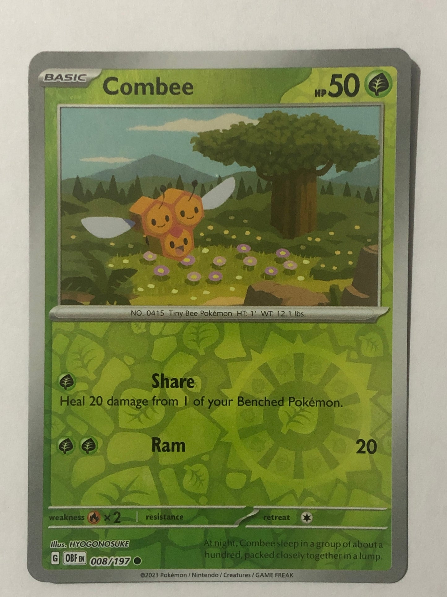 008 -  Combee - Reverse Holo
