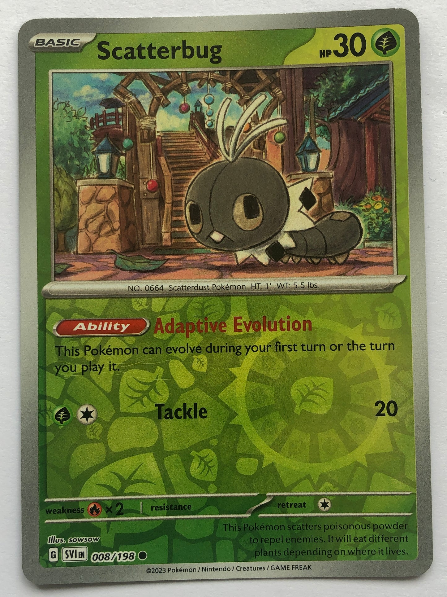 008 - Scatterbug - Reverse Holo