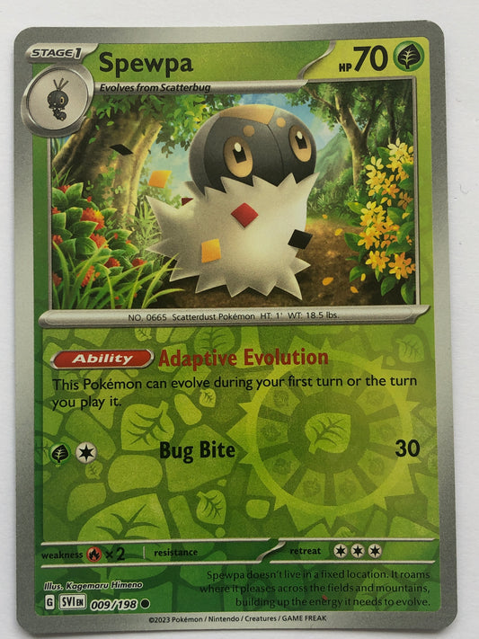 009 - Spewpa - Reverse Holo