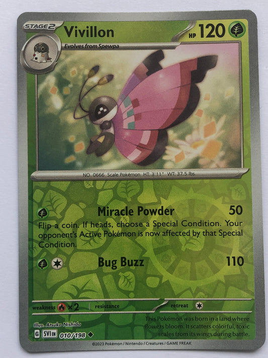 010 - Vivillon - Reverse Holo