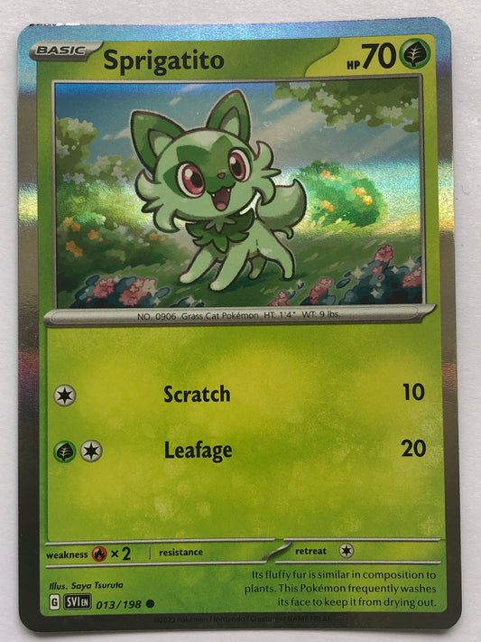 013 - Sprigatito - Holo