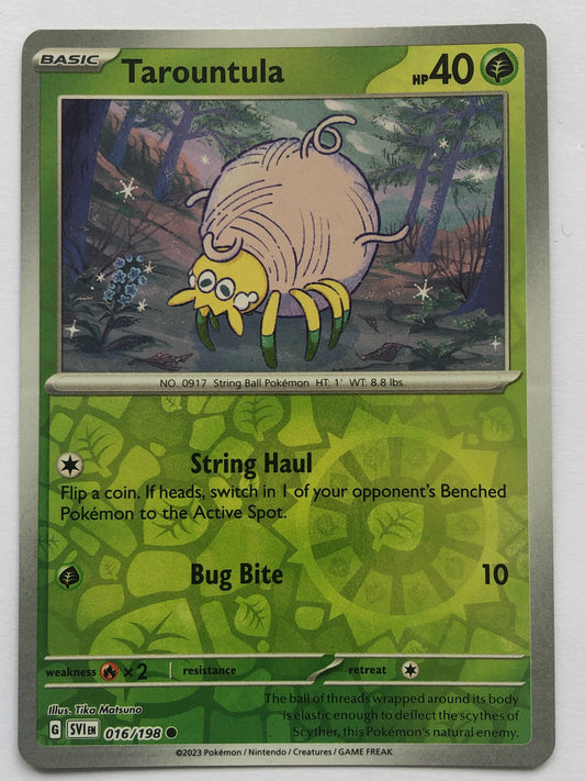 016 - Tarountula - Reverse Holo