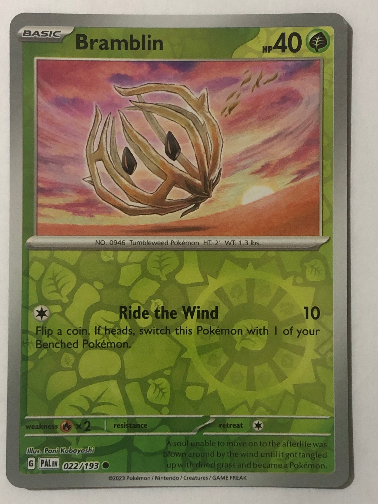 022 - Bramblin - Reverse Holo