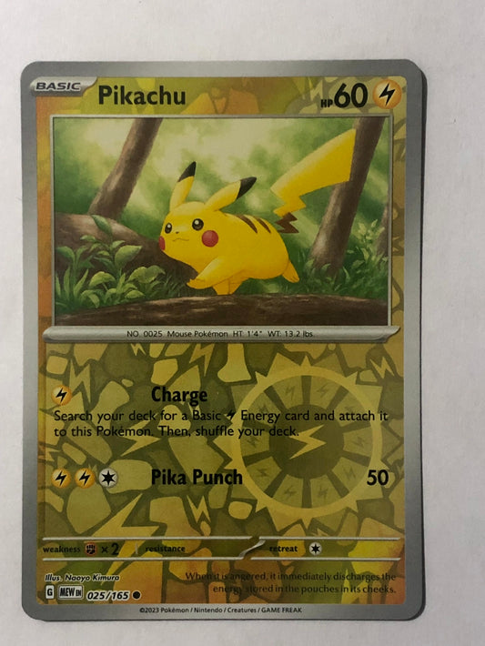 025 - Pikachu - Reverse Holo
