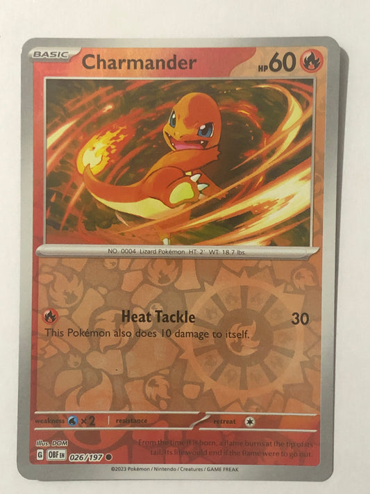 026 -  Charmander - Reverse Holo