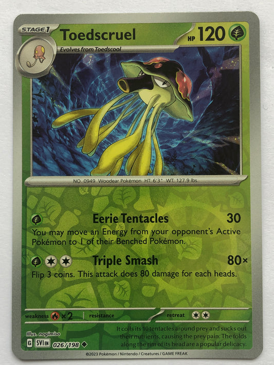 026 - Toedscruel - Reverse Holo