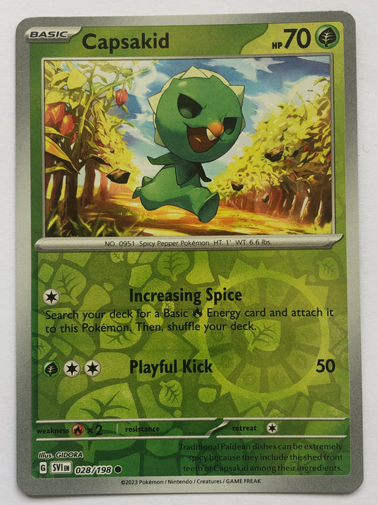 028 - Capsakid - Reverse Holo