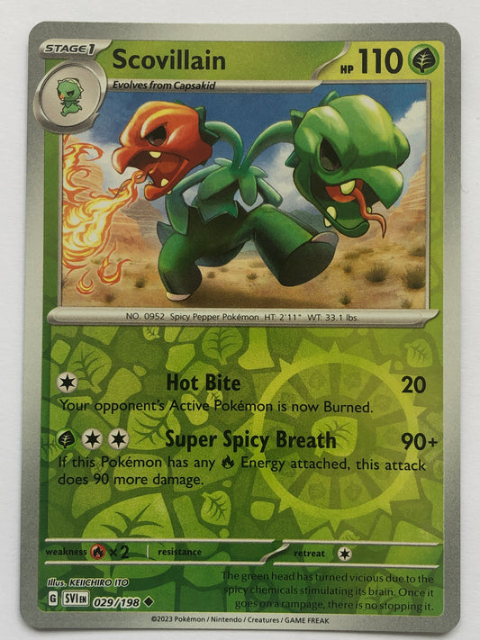 029 - Scovillain - Reverse Holo