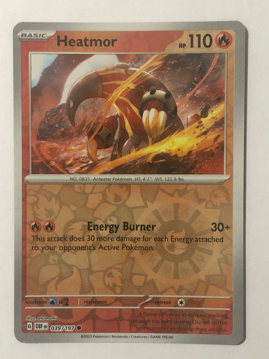 039 -  Heatmor - Reverse Holo