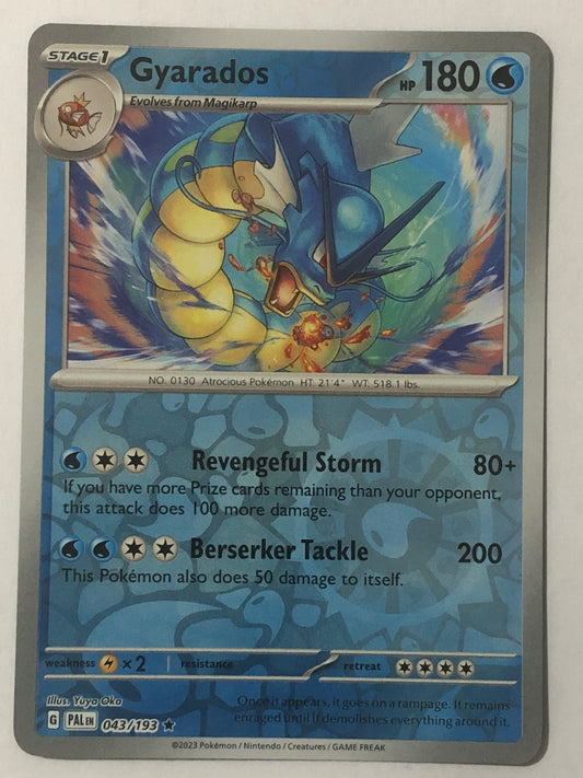 043 - Gyarados - Reverse Holo