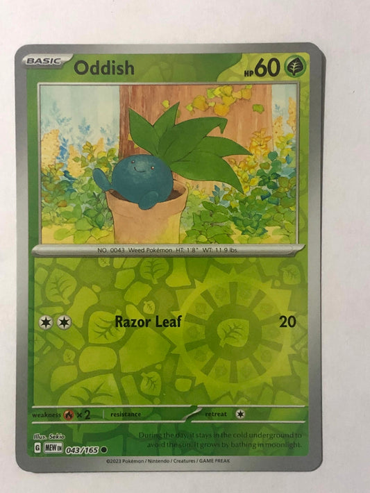 043 - Oddish - Reverse Holo