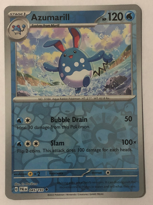 045 - Azumarill - Reverse Holo