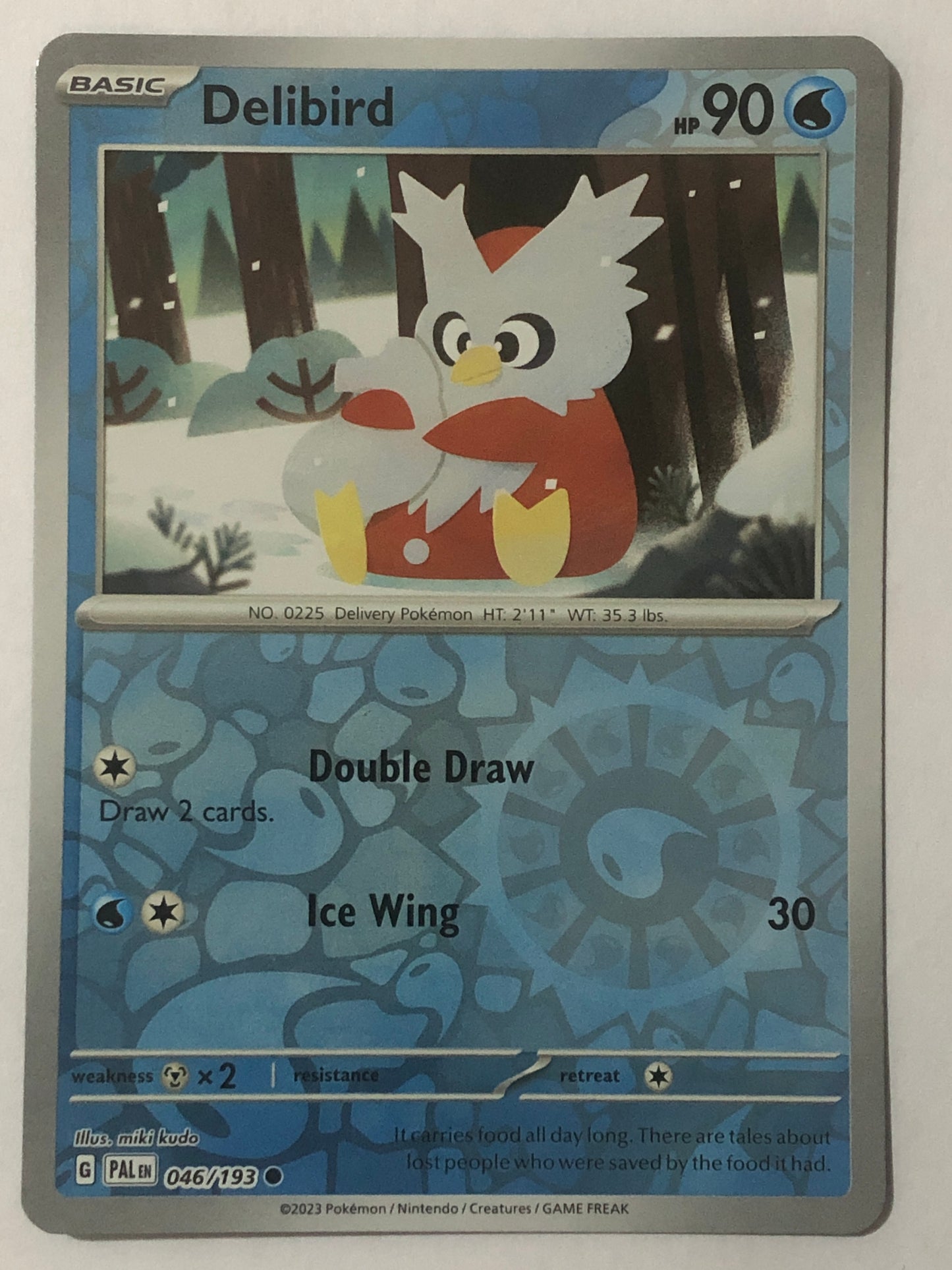 046 - Delibird - Reverse Holo