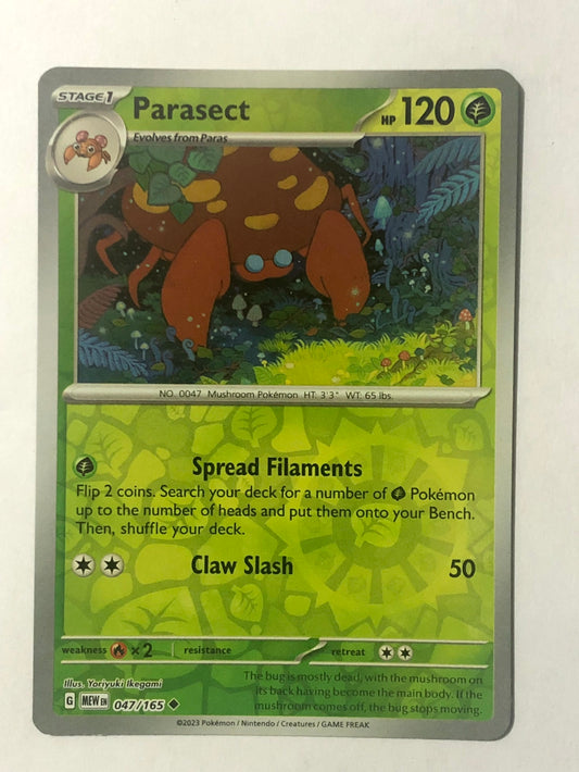 047 - Parasect - Reverse Holo