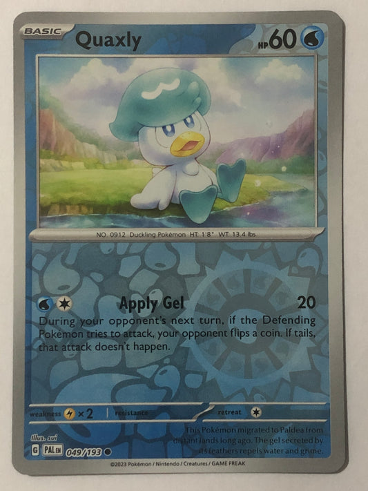 049 - Quaxly - Reverse Holo