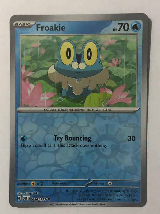 056 -  Froakie - Reverse Holo