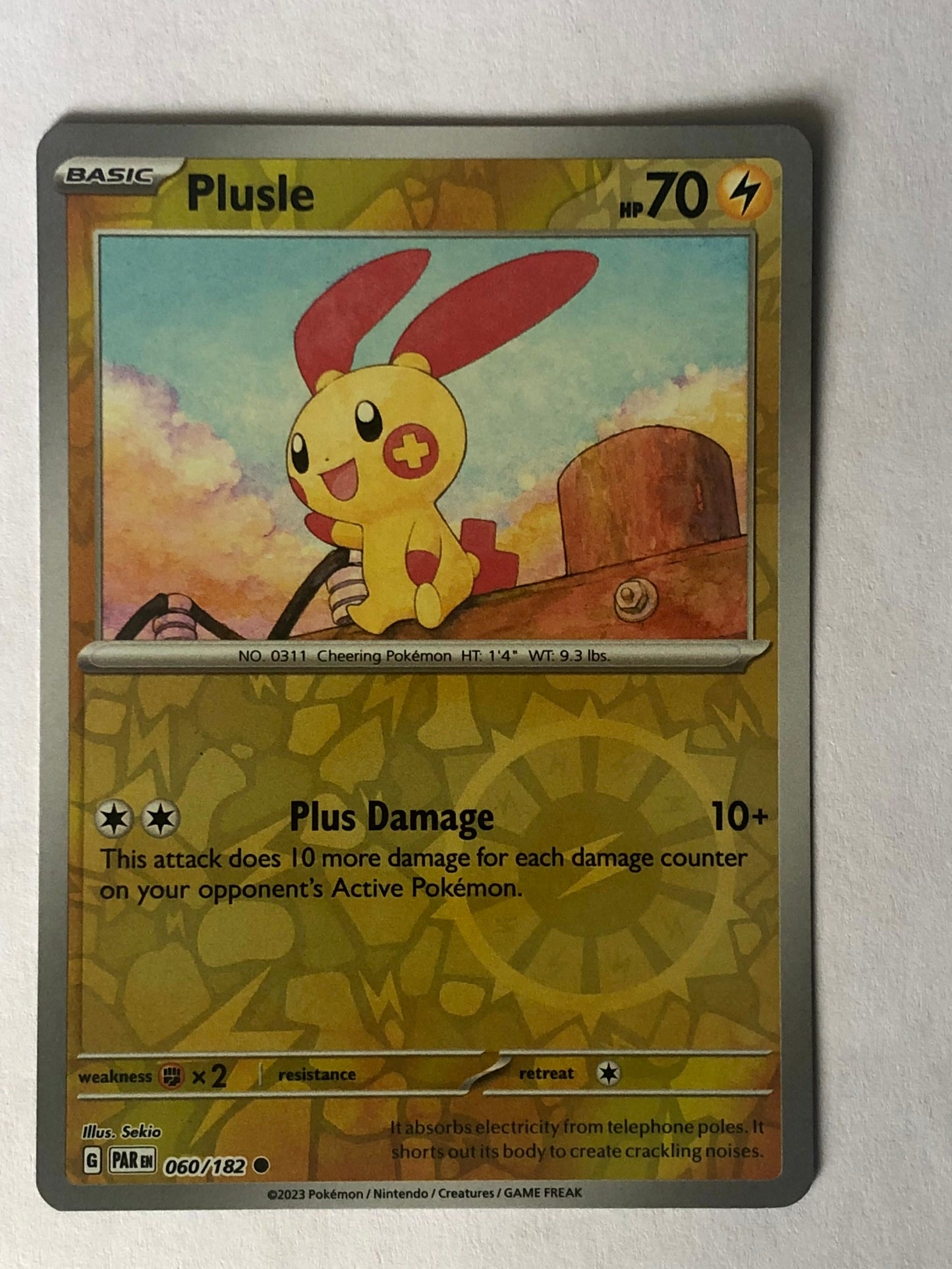 060 - Plusle - Reverse Holo