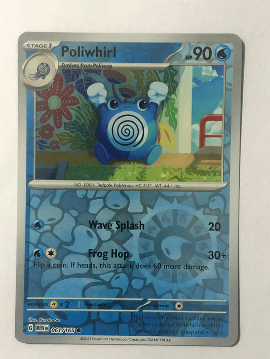 061 - Poliwhirl - Reverse Holo