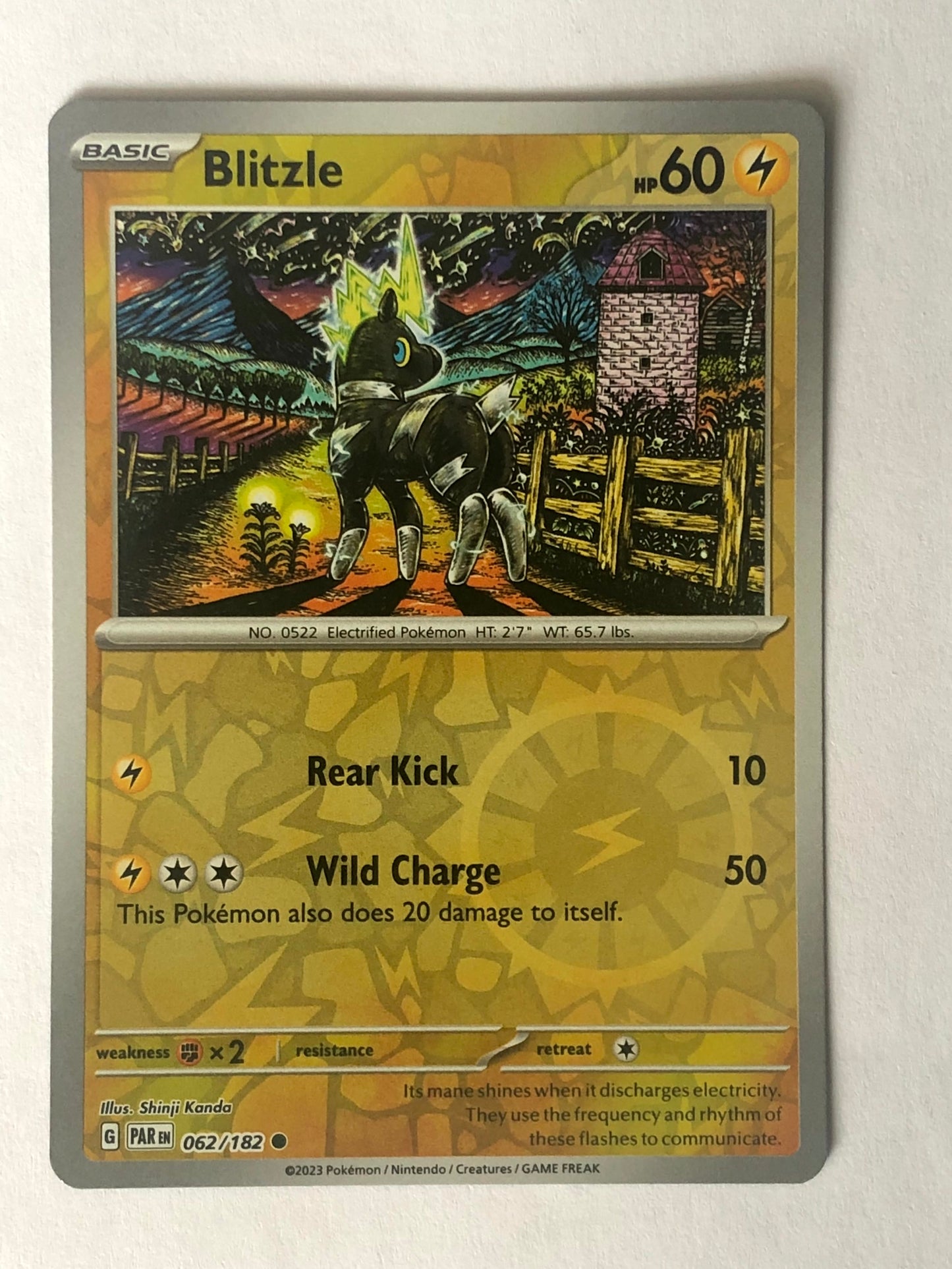 062 - Blitzle - Reverse Holo