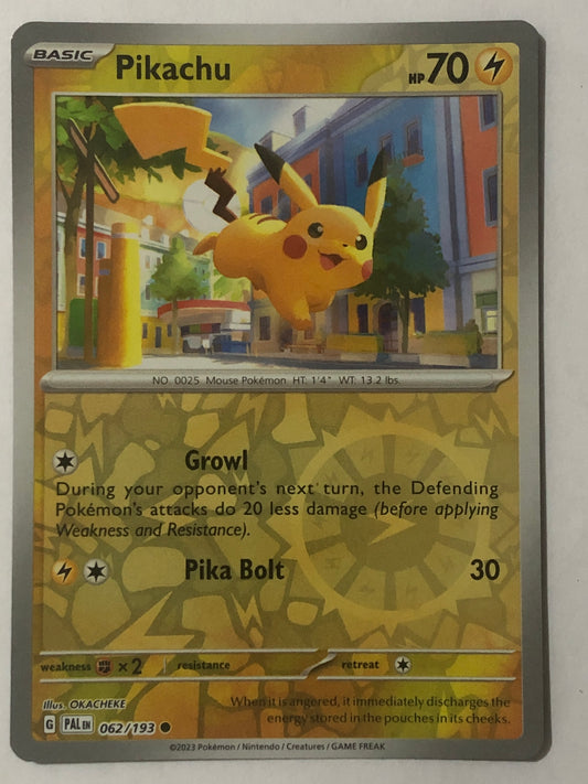 062 - Pikachu - Reverse Holo