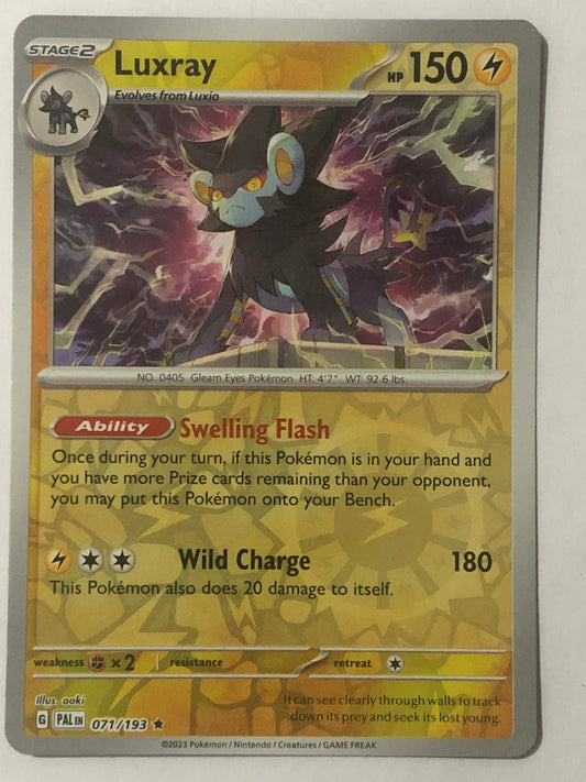 071 - Luxray - Reverse Holo