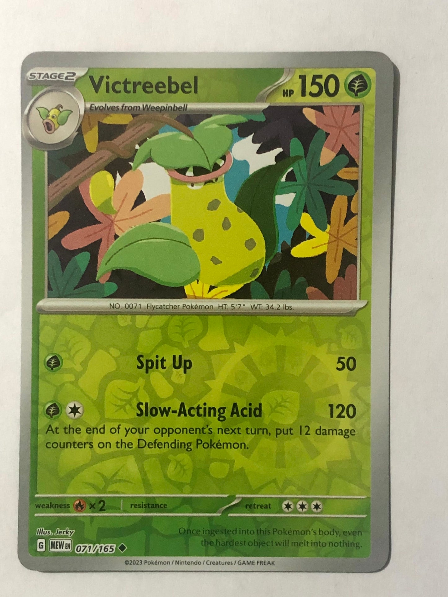 071 - Victreebel - Reverse Holo