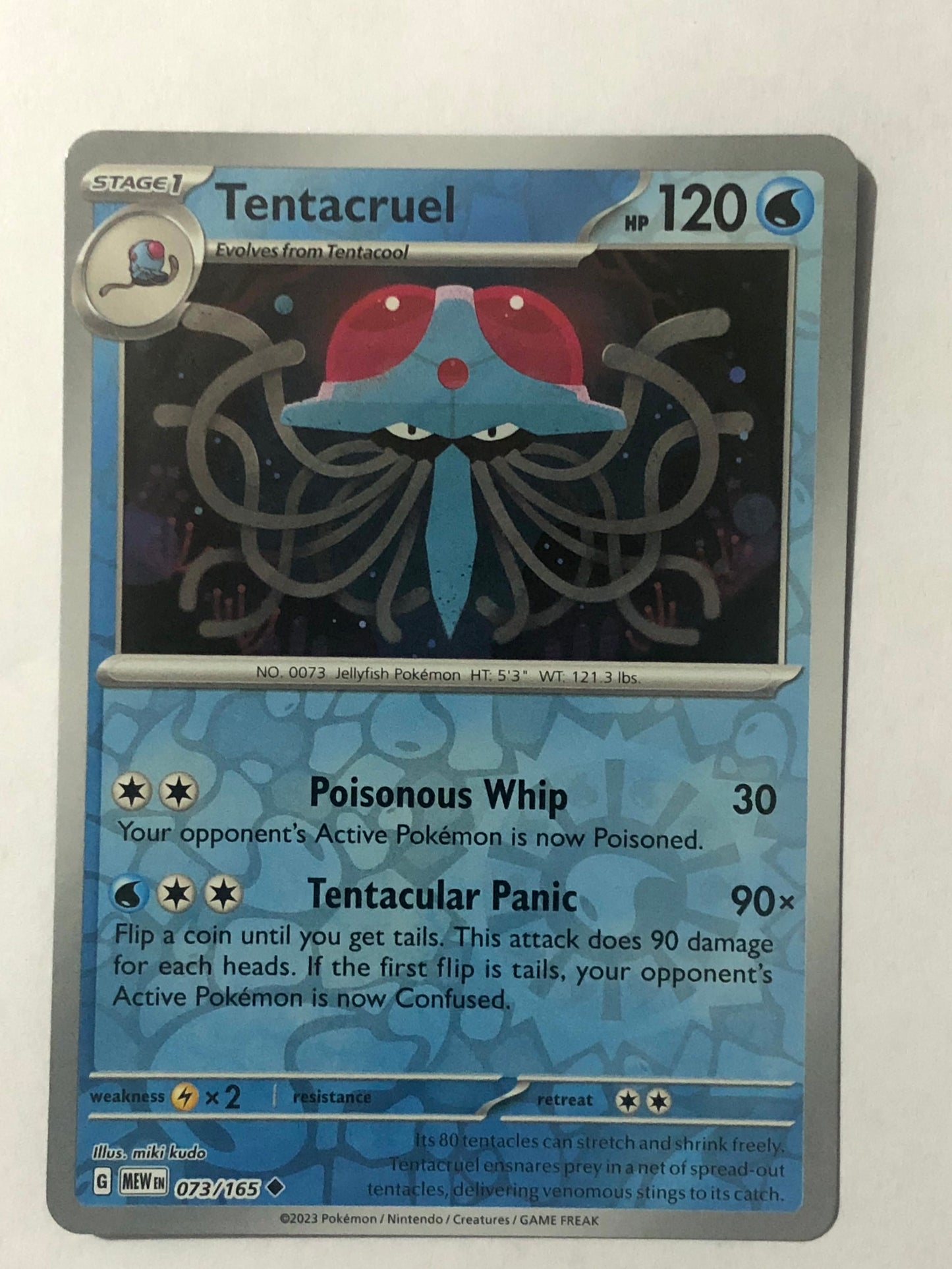 073 - Tentacruel - Reverse Holo