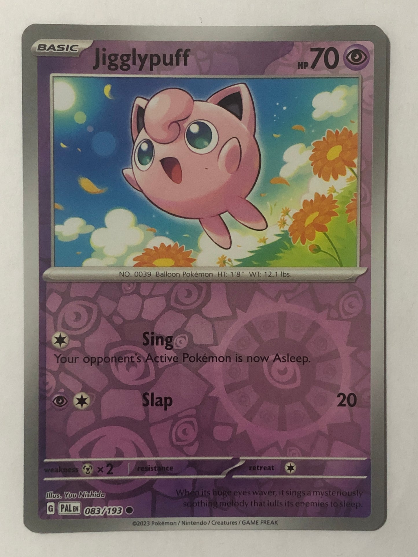 083 - Jigglypuff - Reverse Holo