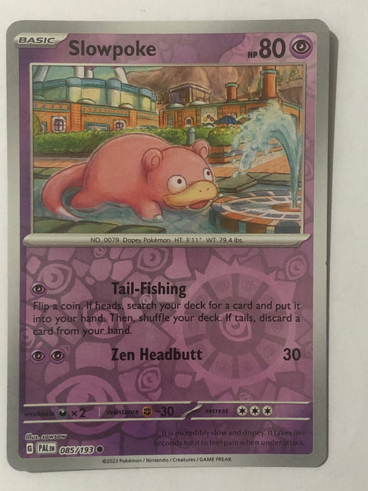 085 - Slowpoke - Reverse Holo