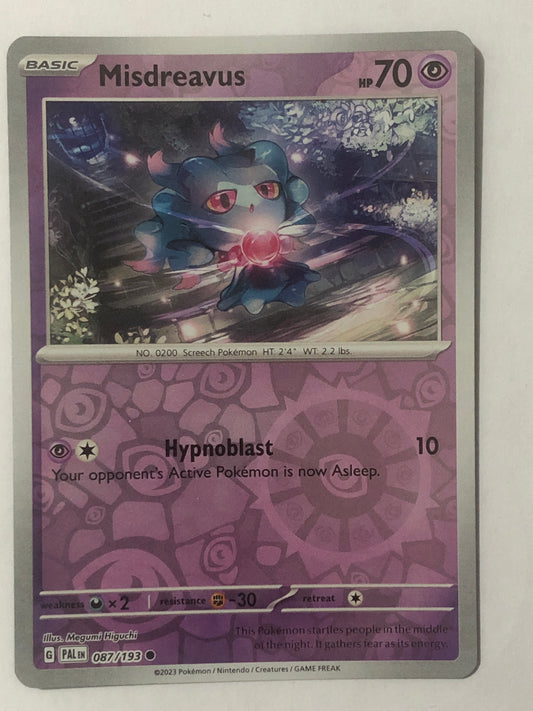 087 - Misdreavus - Reverse Holo