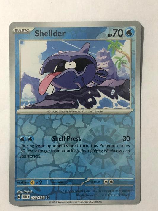 090 - Shellder - Reverse Holo