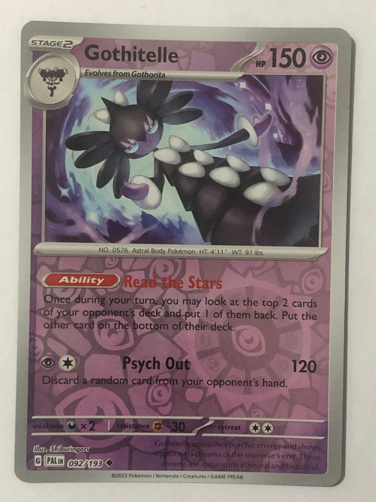 092 - Gothitelle - Reverse Holo