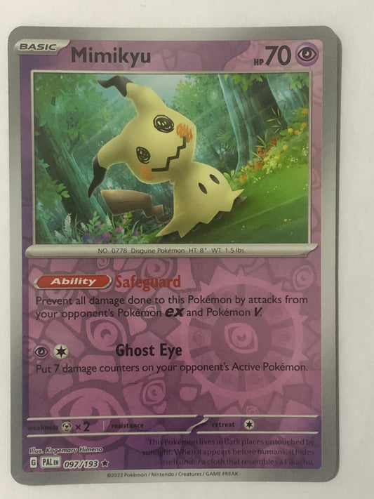 097 - Mimikyu - Reverse Holo