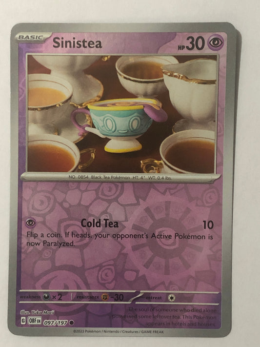 097 - Sinistea - Reverse Holo