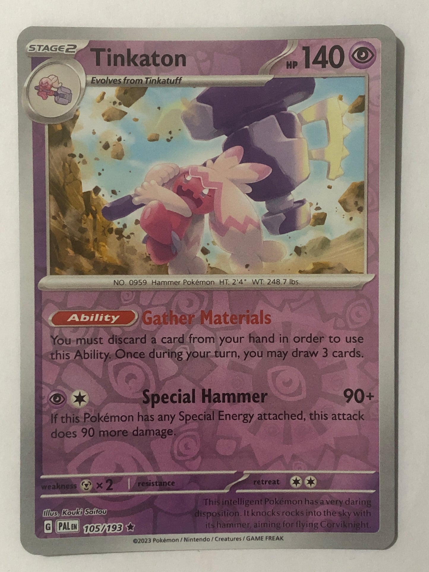 105 - Tinkaton - Reverse Holo