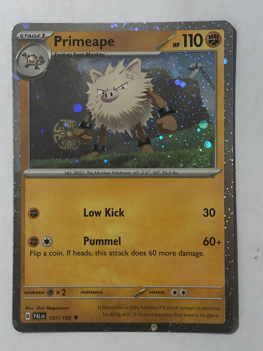 107 - Primeape - Cosmo Holo