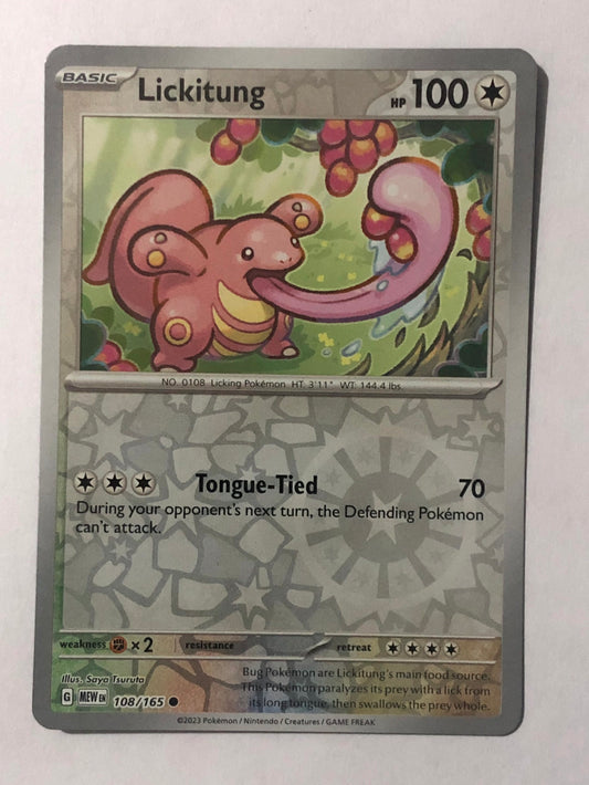108 - Lickitung - Reverse Holo