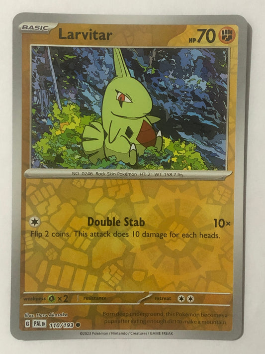 110 - Larvitar - Reverse Holo