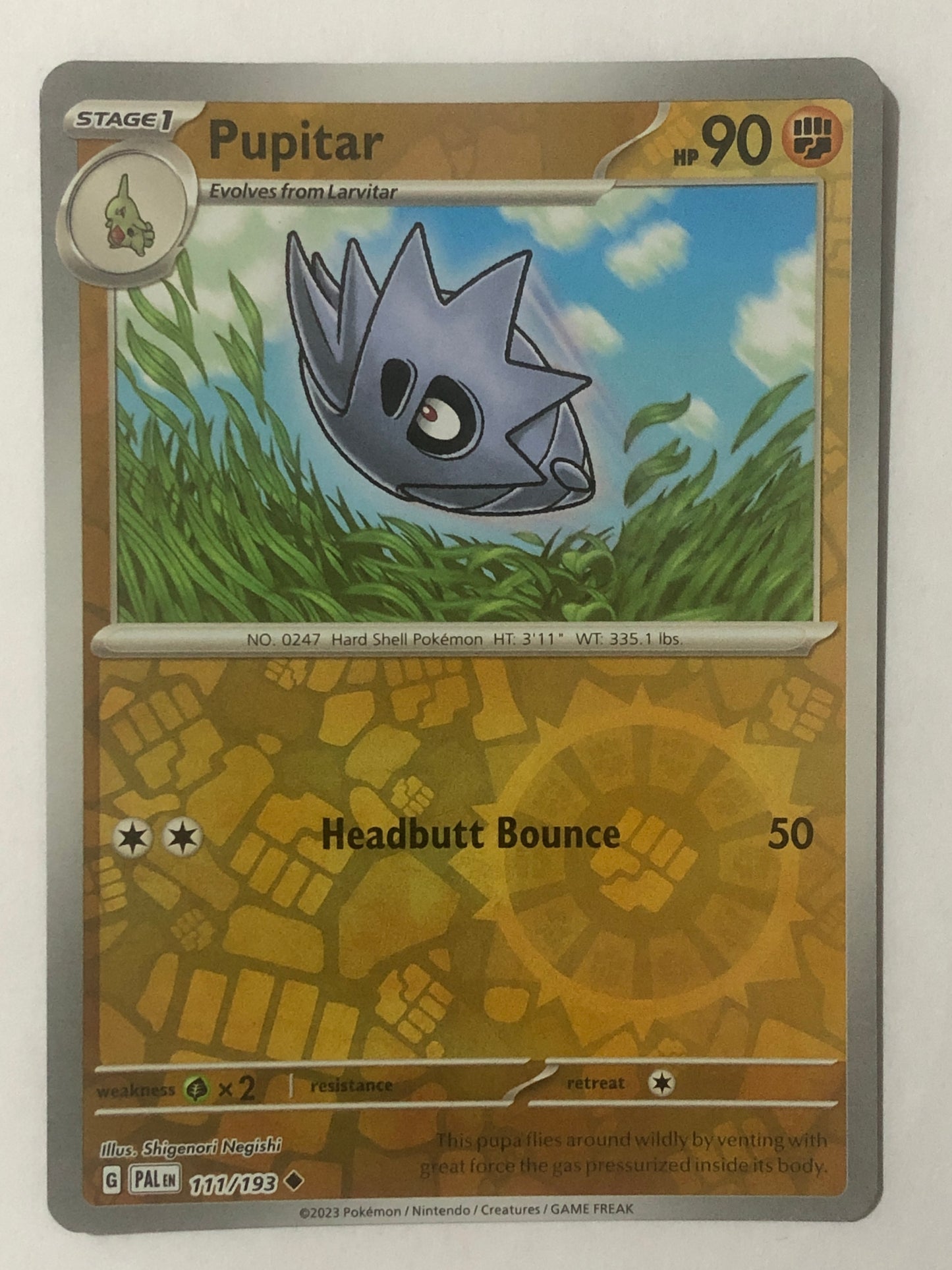111 - Pupitar - Reverse Holo