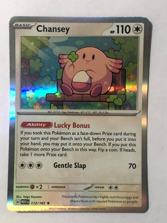 113 - Chansey - Holo